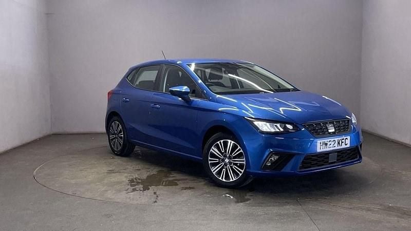 Blue Used 2022 Seat Ibiza SE Technology Hatchback | £12,599 (Good price) - Image 1/4