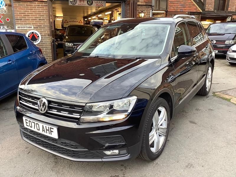 Black Used 2020 VW Tiguan Match SUV | £18,995 (A bit pricey) - Image 1/4