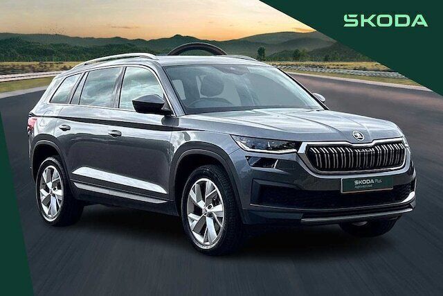 Graphite grey metallic Used 2022 Skoda Kodiaq SE L SUV | £25,900 (A bit pricey) - Image 1/4