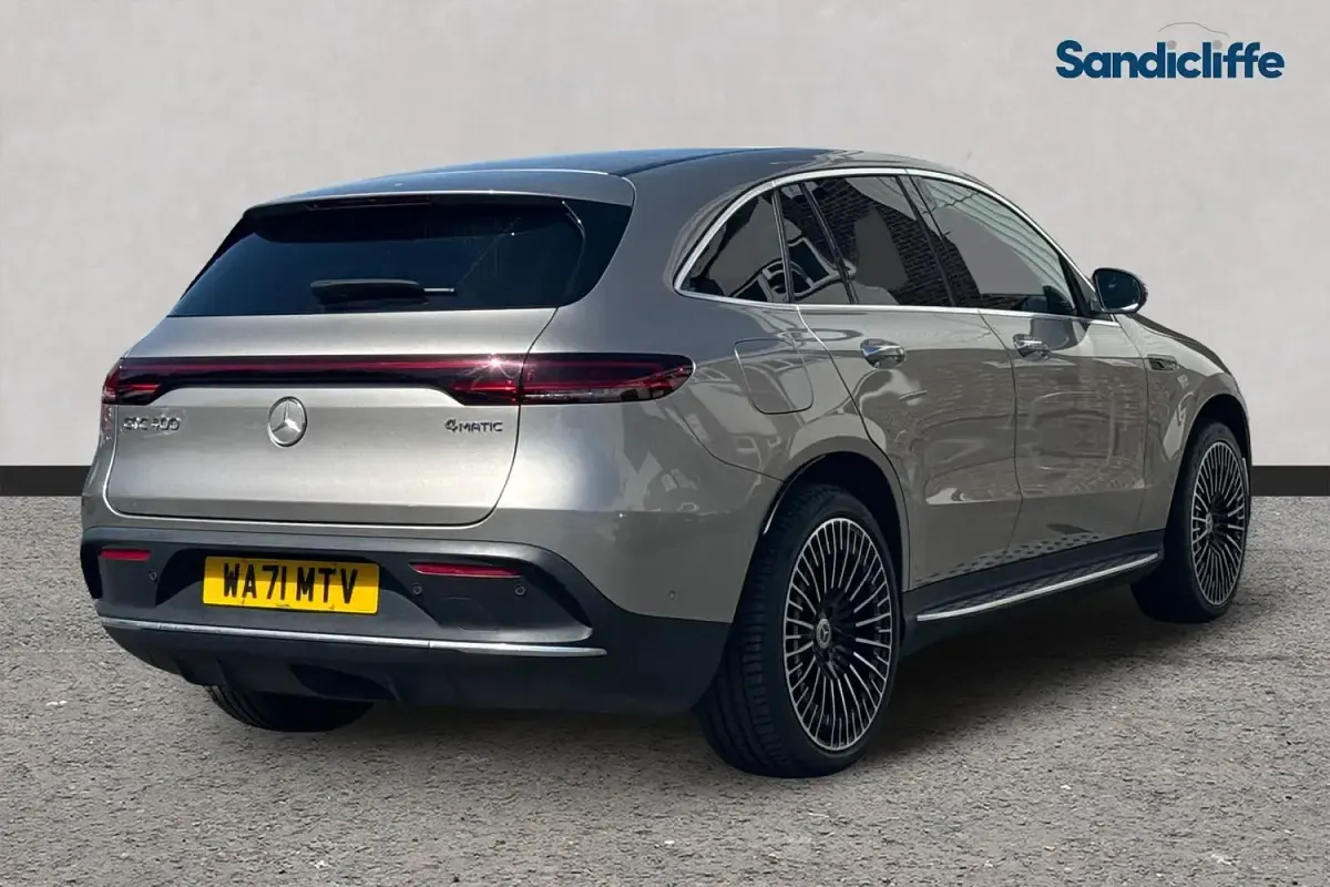 Used Mercedes EQC400 AMG Line Premium 300 kW (408 HP) 2022 Silver SUV