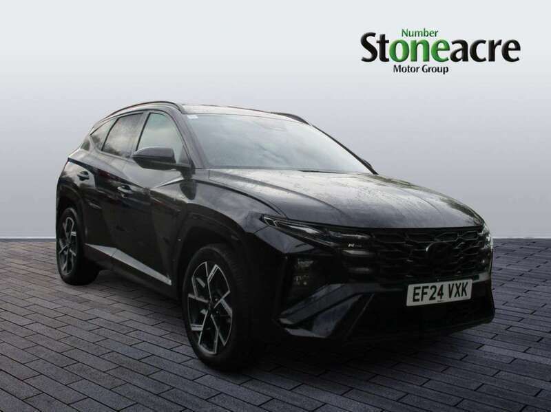 Black Used 2024 Hyundai Tucson N Line SUV | £27,995 (Fair price) - Image 1/4