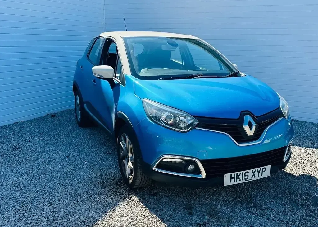 Gebraucht Renault Captur Dynamique 90 PS (66 kW) 2016 Blau SUV