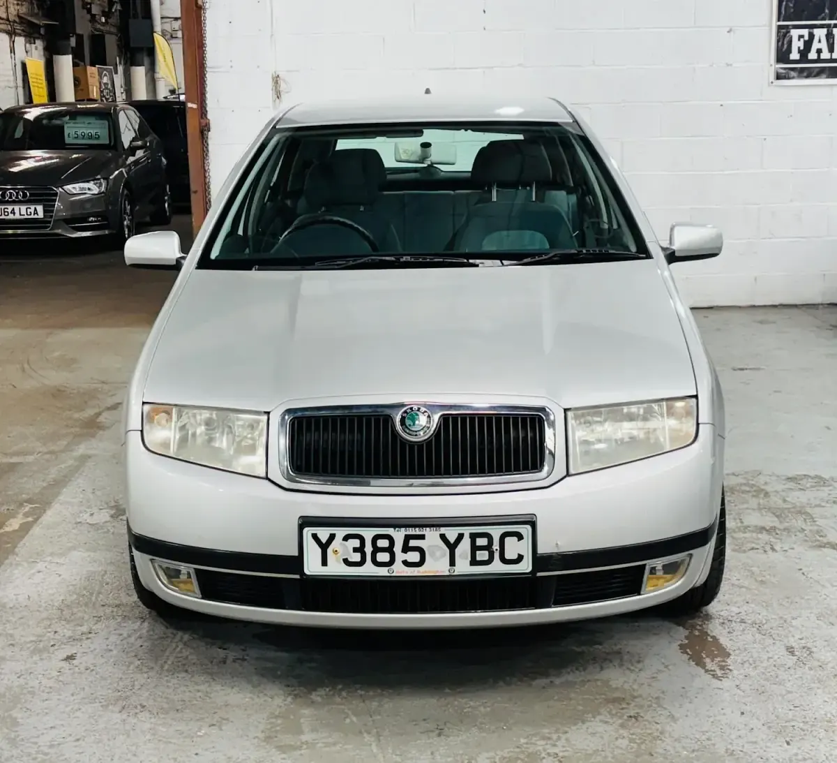 Used Skoda Fabia Comfort 75 HP (55 kW) 2001 Grey Estate