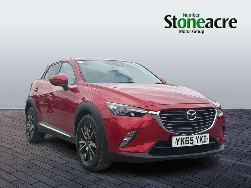 Red Used 2015 Mazda CX-3 Inclusive SUV | £7,490 (Fair price) - Image 1/4