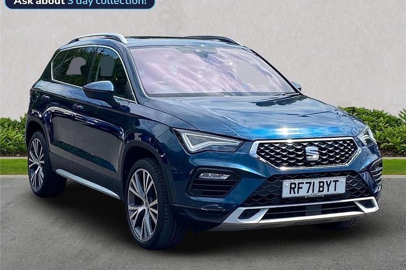 Blue Used 2022 Seat Ateca Xperience Lux SUV | £19,499 (Good price) - Image 1/4