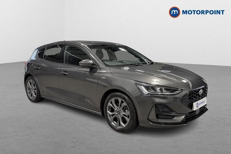 Grey Used 2023 Ford Focus ST-Line Hatchback | £17,449 (Fair price) - Image 1/4