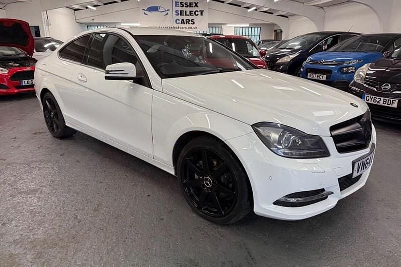 White Used 2014 Mercedes C220 Executive Coupe | £6,000 (Super price) - Image 1/1