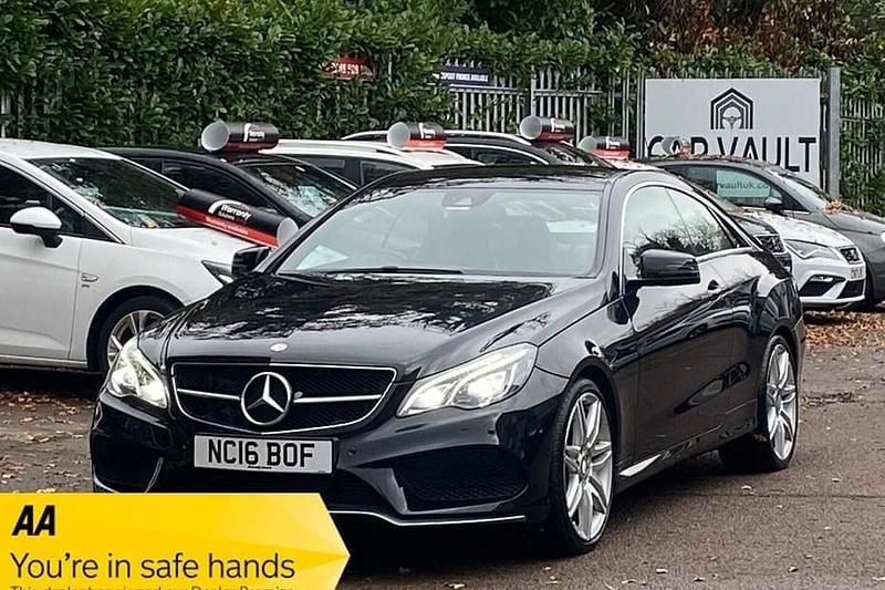 Black Used 2016 Mercedes E350 AMG line Coupe | £10,994 (Fair price) - Image 1/1