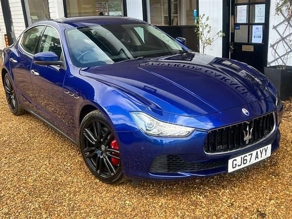 Blue Used 2017 Maserati Ghibli Coupe | £16,499 (Fair price) - Image 1/4