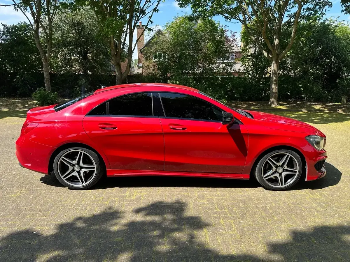 Used Mercedes CLA220 AMG 2015 Red Sedan