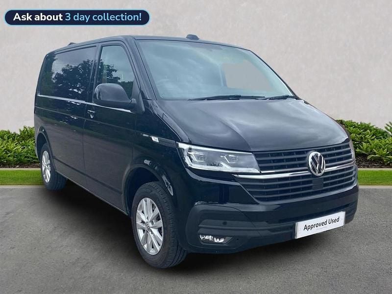 Black Used 2024 VW T6.1 Highline Van | £29,889 (A bit pricey) - Image 1/4