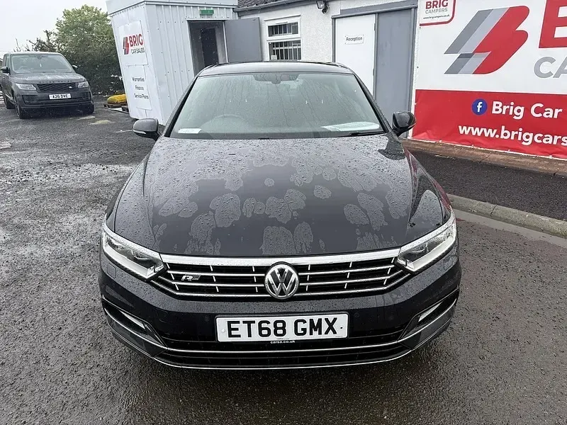 Used VW Passat R-line 150 HP (110 kW) 2019 Black Sedan