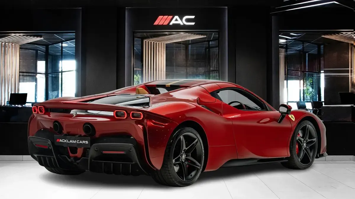 Used Ferrari SF90 972 HP (714 kW) 2024 Red Cabriolet