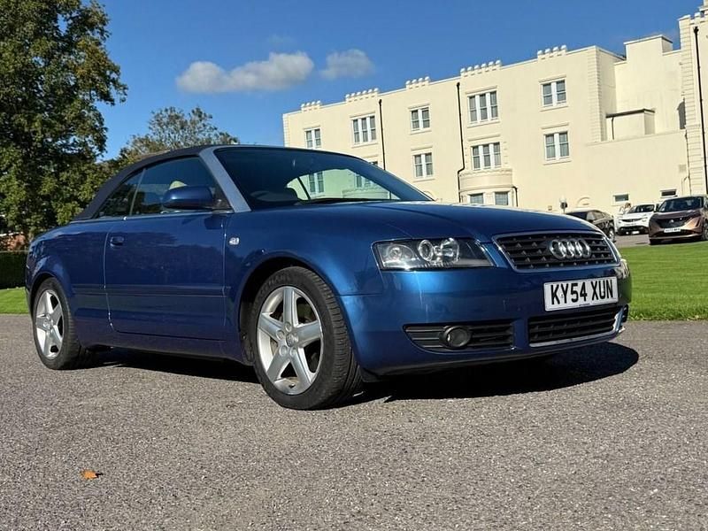 Used Audi A4 Cabriolet Sport 163 HP (119 kW) 2004 Blue Cabriolet