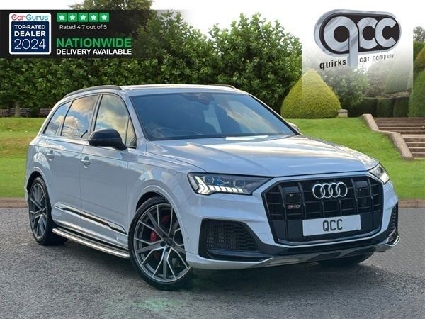 White Used 2020 Audi SQ7 SUV | £53,950 (Expensive) - Image 1/1