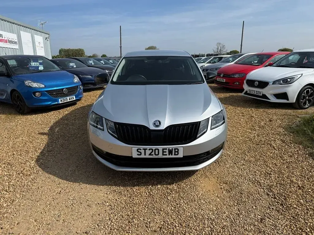 Used Skoda Octavia SE L 150 HP (110 kW) 2020 Silver Hatchback
