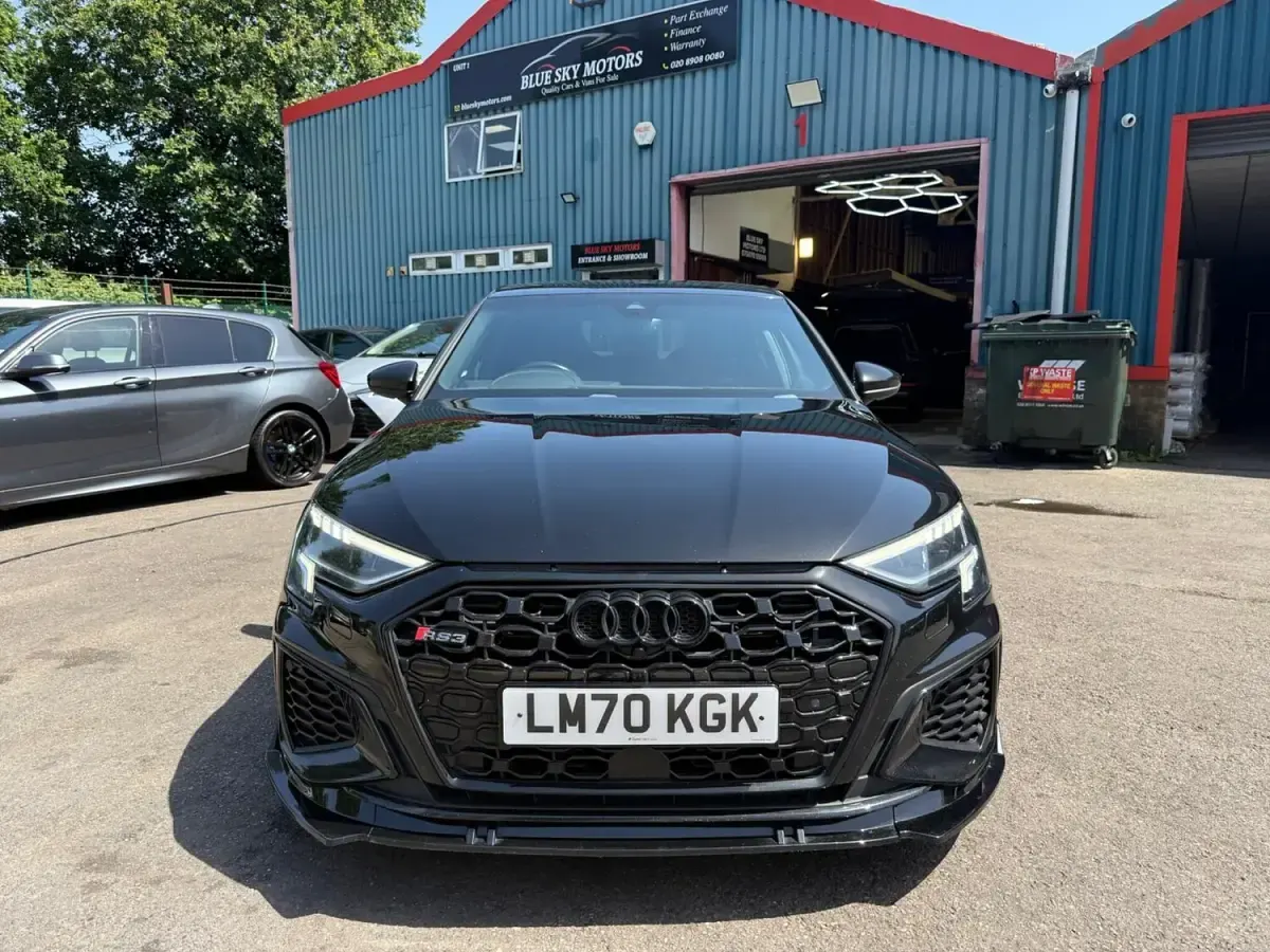 Used Audi A3 S-Line 150 HP (110 kW) 2020 Black Sedan