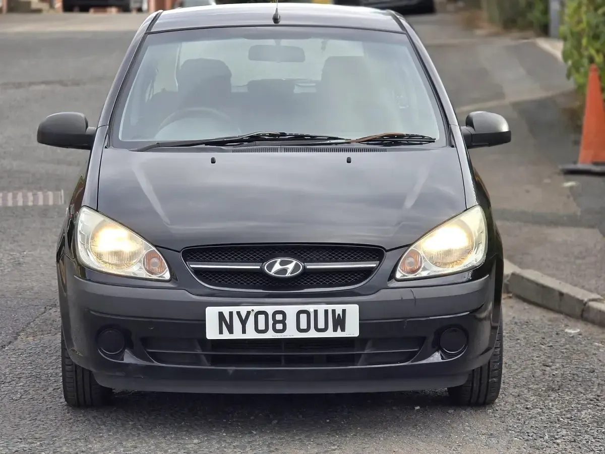 Used Hyundai Getz 62 HP (45 kW) 2008 Black Hatchback