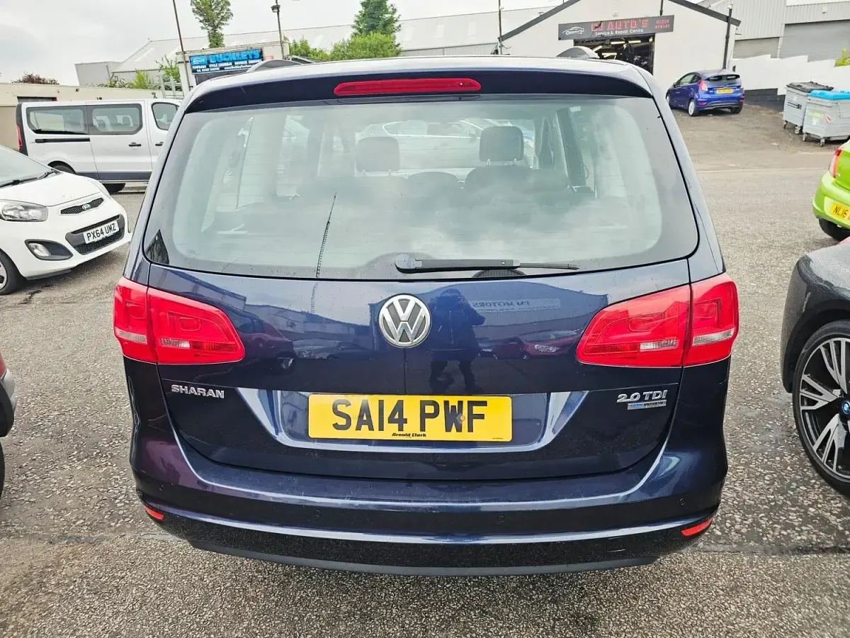 Used VW Sharan SE 2014 Blue MPV