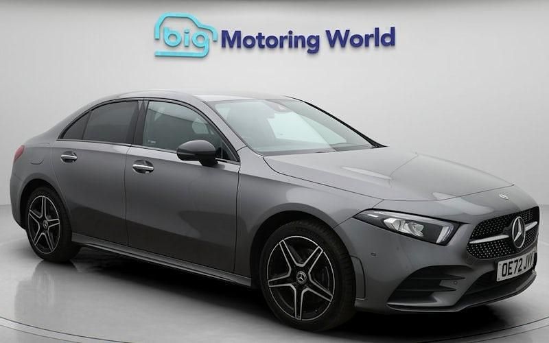 Used Mercedes A250 AMG line 218 HP (160 kW) 2022 Grey Sedan