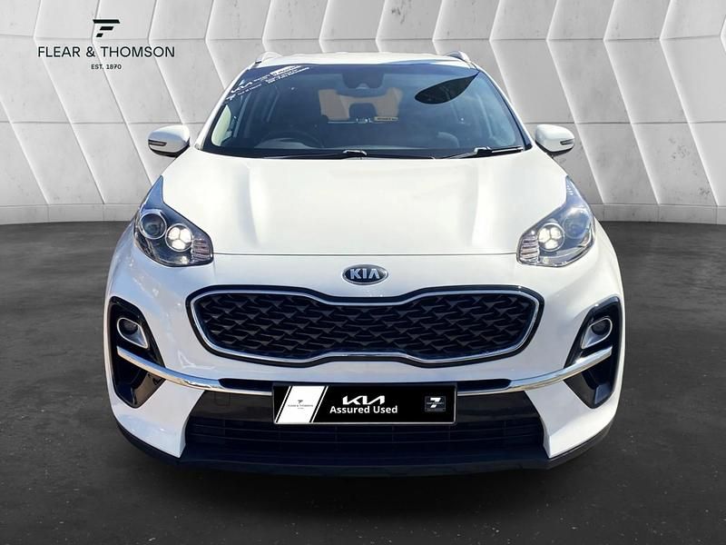 Begagnad Kia Sportage 2019 Vit SUV