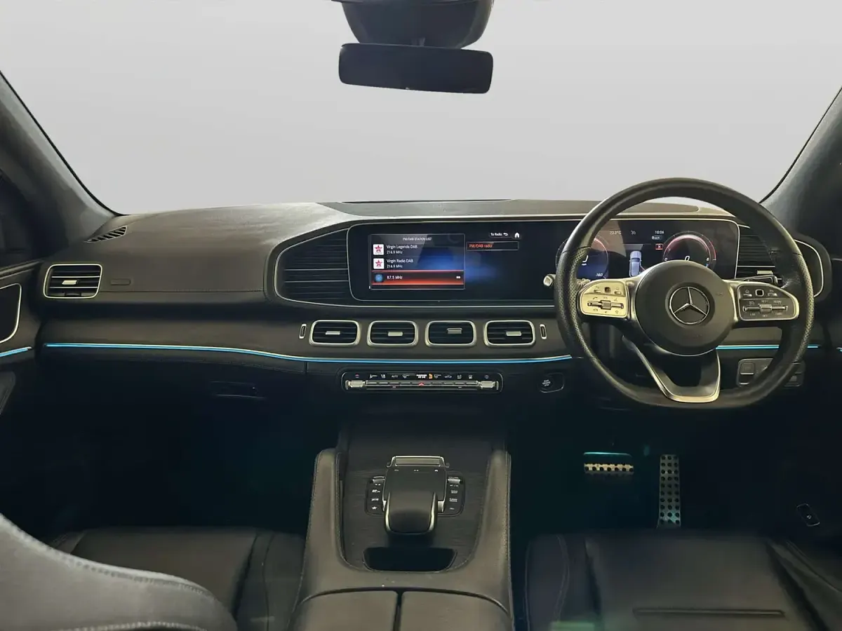 Used Mercedes GLE350 de AMG line 320 HP (235 kW) 2022 Blue SUV