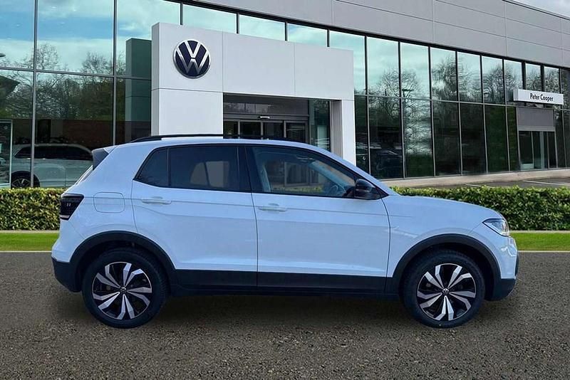 Used VW T-Cross Black Edition 95 HP (69 kW) 2023 White SUV