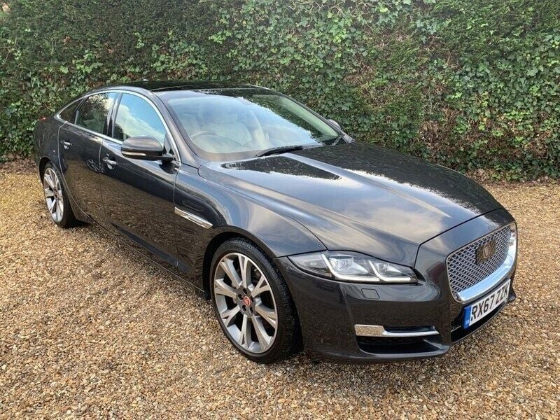 Grey Used 2017 Jaguar XJ Portfolio Sedan | £17,999 (Fair price) - Image 1/4