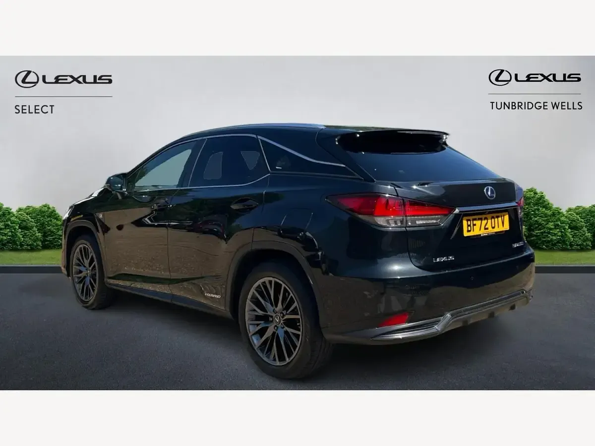 Used Lexus RX450h Sport Line 2022 Black SUV
