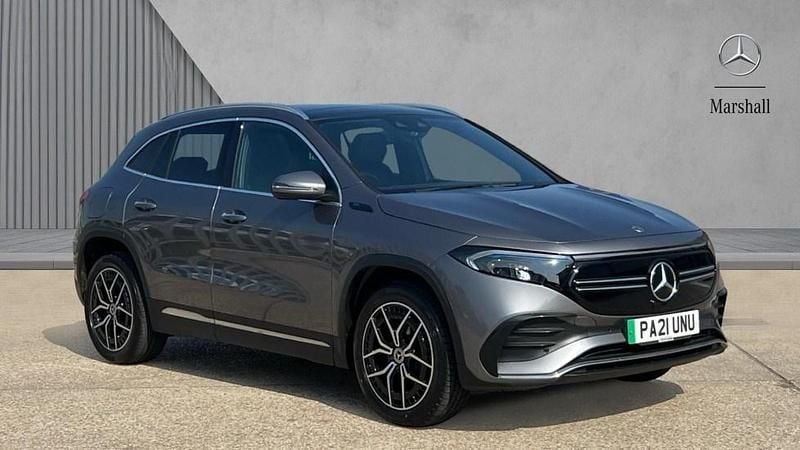 Mountain grey metallic Used 2021 Mercedes EQA250 AMG Line Premium SUV | £21,994 (Fair price) - Image 1/4