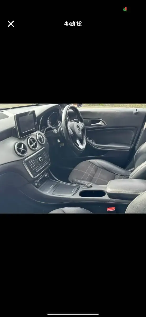 Used Mercedes CLA220 2015 Black Sedan