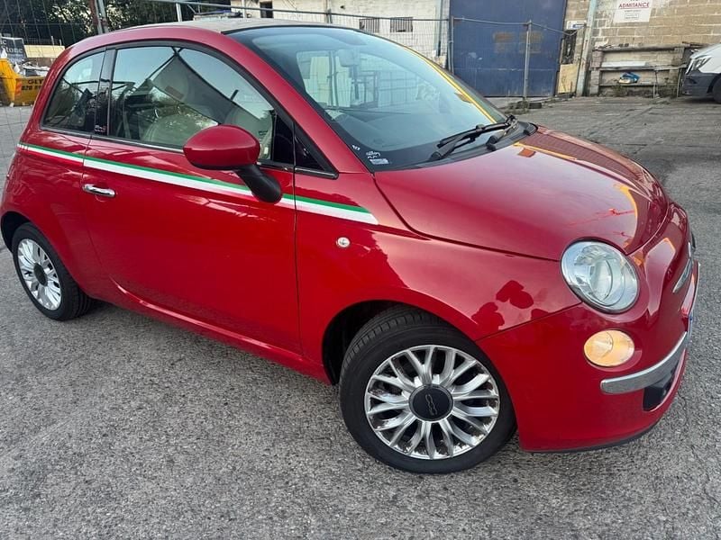 Used Fiat 500 Lounge 2014 Red Cabriolet