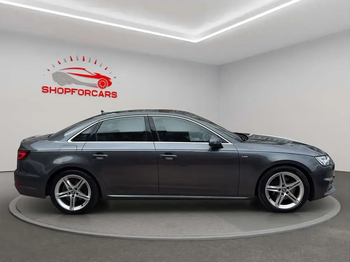 Used Audi A4 S-Line 252 HP (185 kW) 2017 Grey Sedan