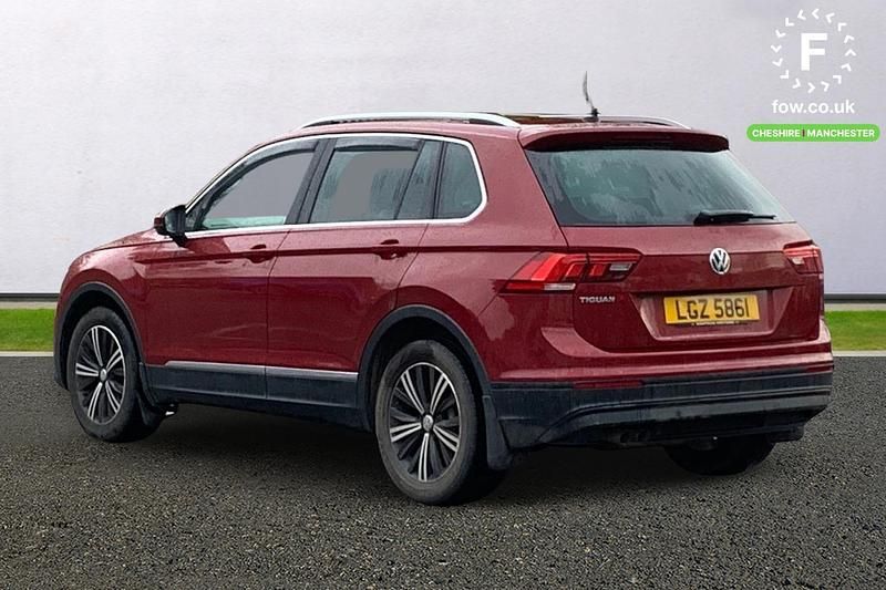 Used VW Tiguan SE 150 HP (110 kW) 2018 Red SUV