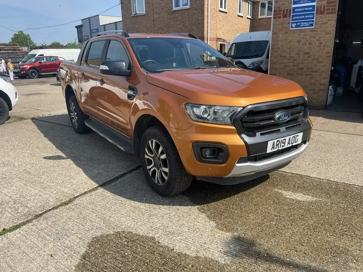 Used Ford Ranger Wildtrack 2019 Orange Pickup