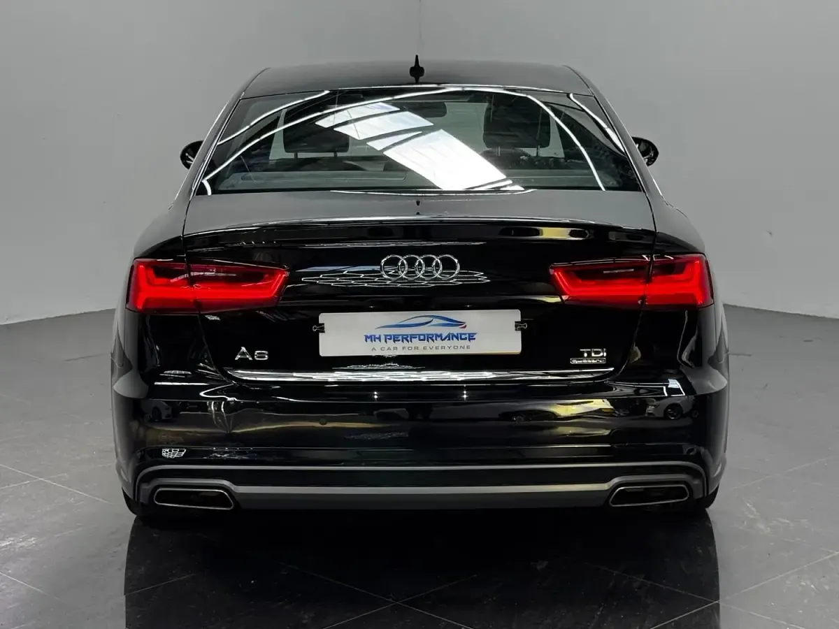 Used Audi A6 S-Line 190 HP (139 kW) 2017 Black Sedan