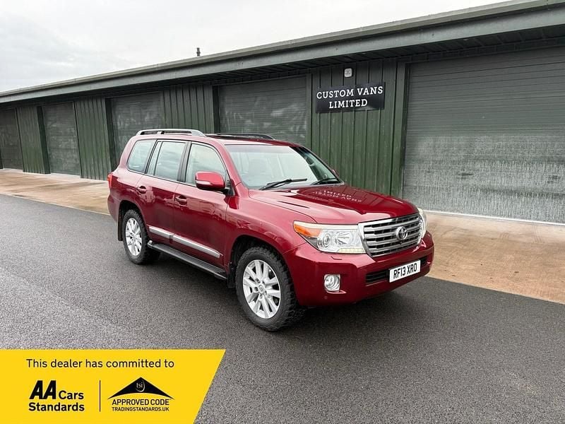 Used Toyota Land Cruiser 2013 Red Estate