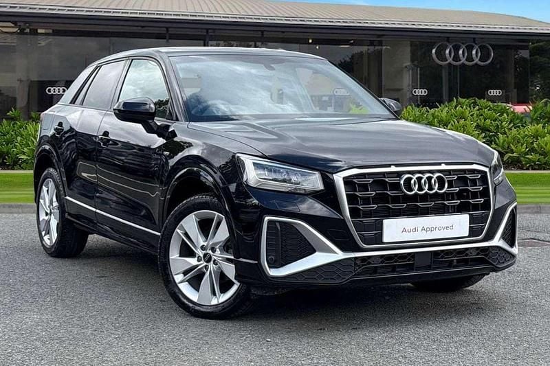 Black Used 2024 Audi Q2 S-Line SUV | £25,450 (Fair price) - Image 1/4