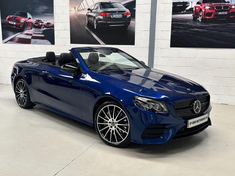 Blue Used 2020 Mercedes E400 AMG Line Premium Plus Cabriolet | £33,890 (Expensive) - Image 1/4