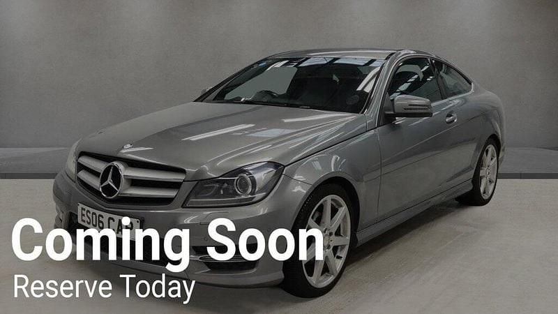 Used Mercedes C220 Sport Edition 2014 Silver Coupe