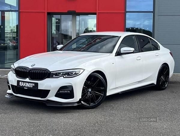 White Used 2021 BMW 320e M Sport Sedan | £23,850 (Fair price) - Image 1/4