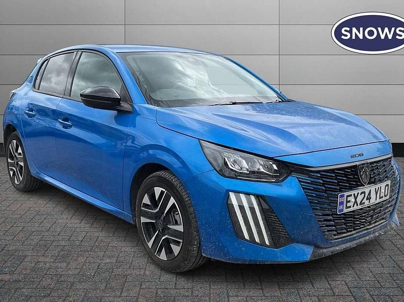 Blue Used 2024 Peugeot 208 Allure Hatchback | £17,540 - Image 1/4