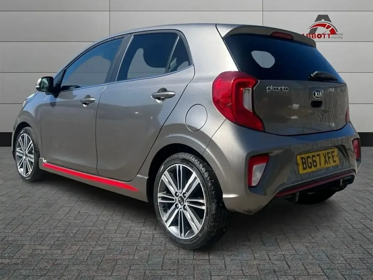Used Kia Picanto GT-Line 66 HP (48 kW) 2017 Silver Hatchback