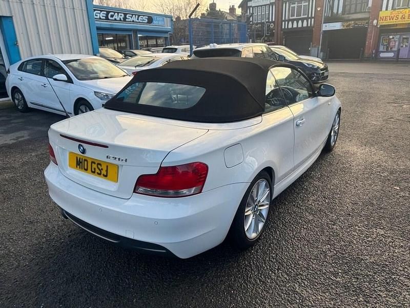 Used BMW 120 Cabriolet M Sport 2010 White Cabriolet