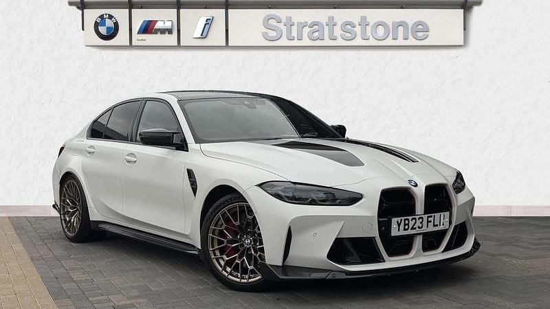 White Used 2023 BMW M3 Comfort Edition | £89,999 (Fair price) - Image 1/4