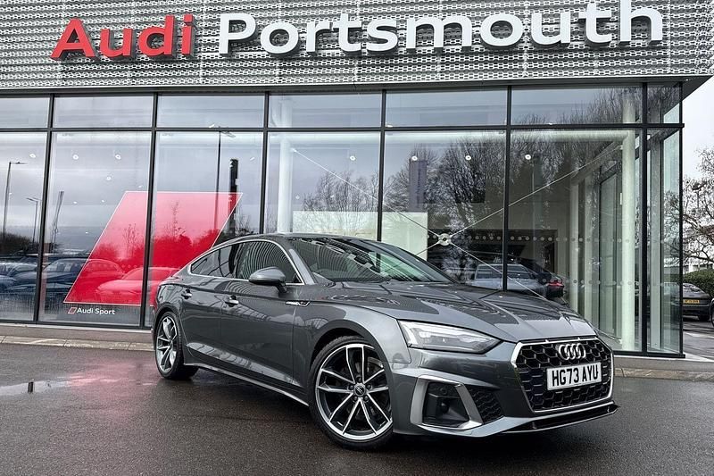 Used Audi A5 Sportback S-Line 163 HP (119 kW) 2023 Grey Hatchback