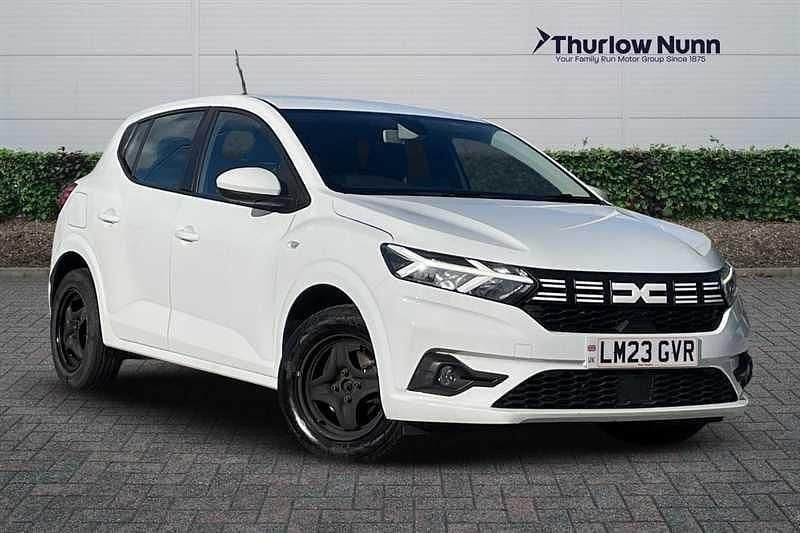 White Used 2023 Dacia Sandero Expression Hatchback | £10,000 (Super price) - Image 1/4