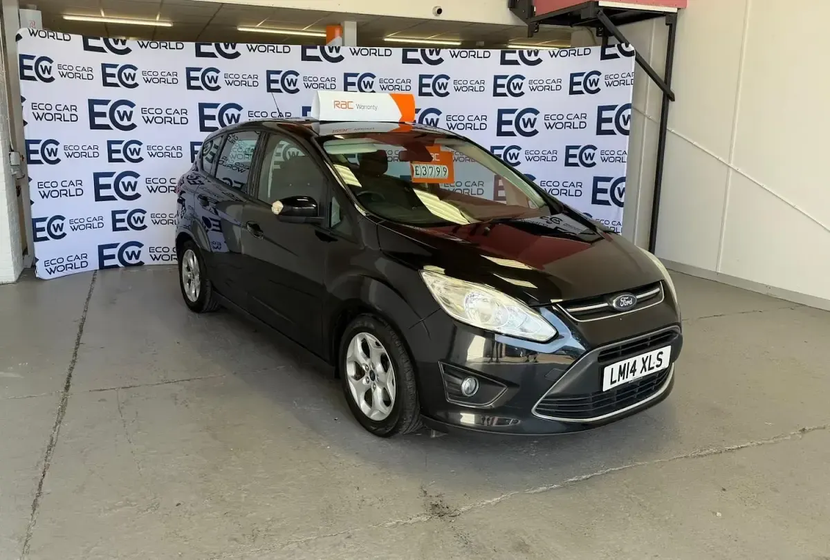 Used Ford C-MAX Zetec 125 HP (91 kW) 2014 Black MPV