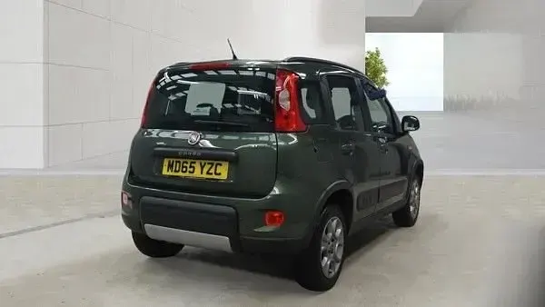 Used Fiat Panda 4x4 95 HP (69 kW) 2015 Green Hatchback