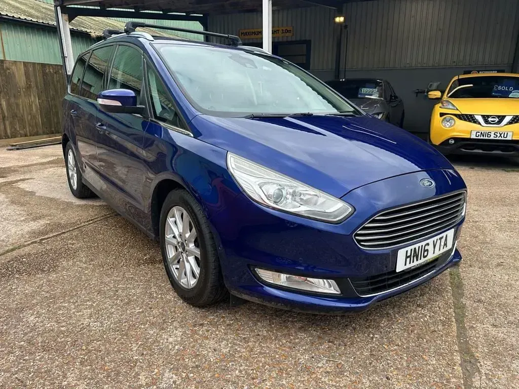 Used Ford Galaxy Titanium X 150 HP (110 kW) 2016 Blue MPV